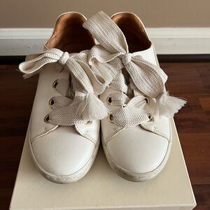 Sezane Jack Eyelet Sneakers